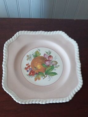 Vintage Johnson Brothers Square Salad Plate
